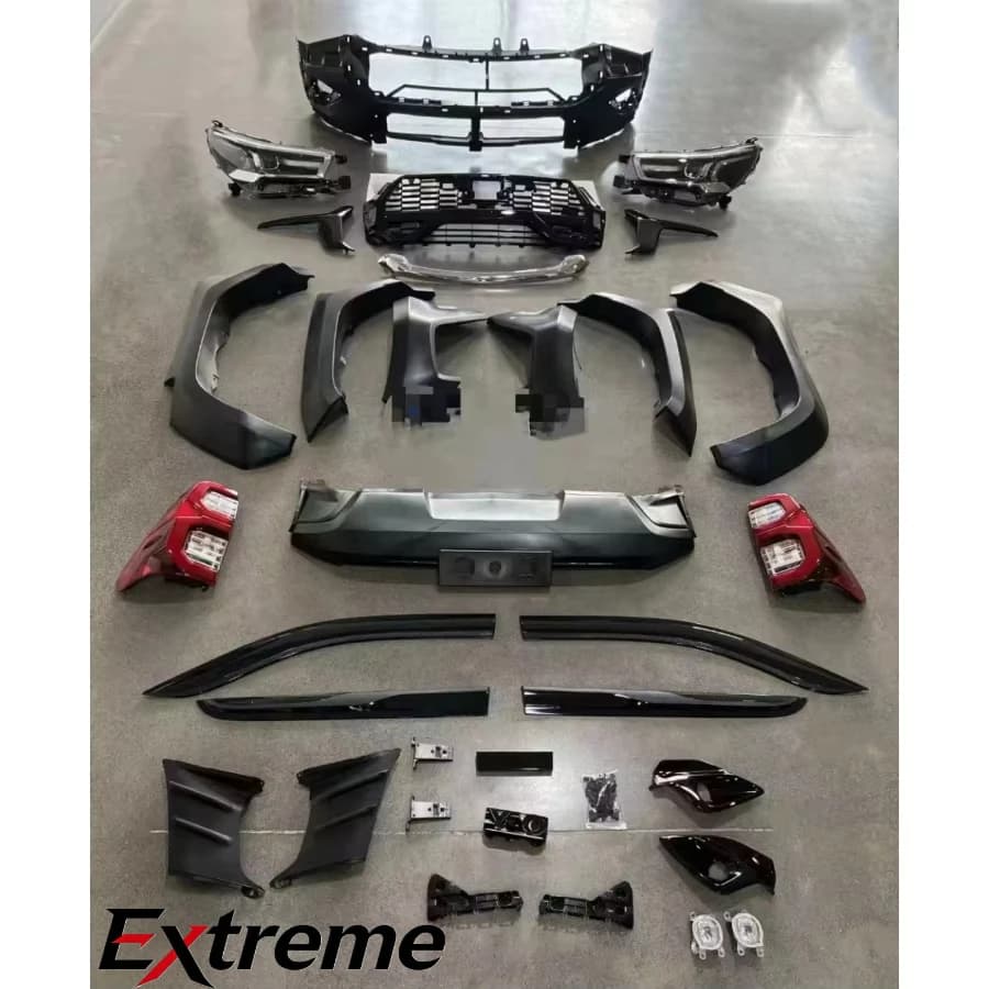 Car Accessories Bumper Facelift Conversion Bodykit Body Kit for Hilux 2010 Upgrade to Hilux Rocco Gr 2020