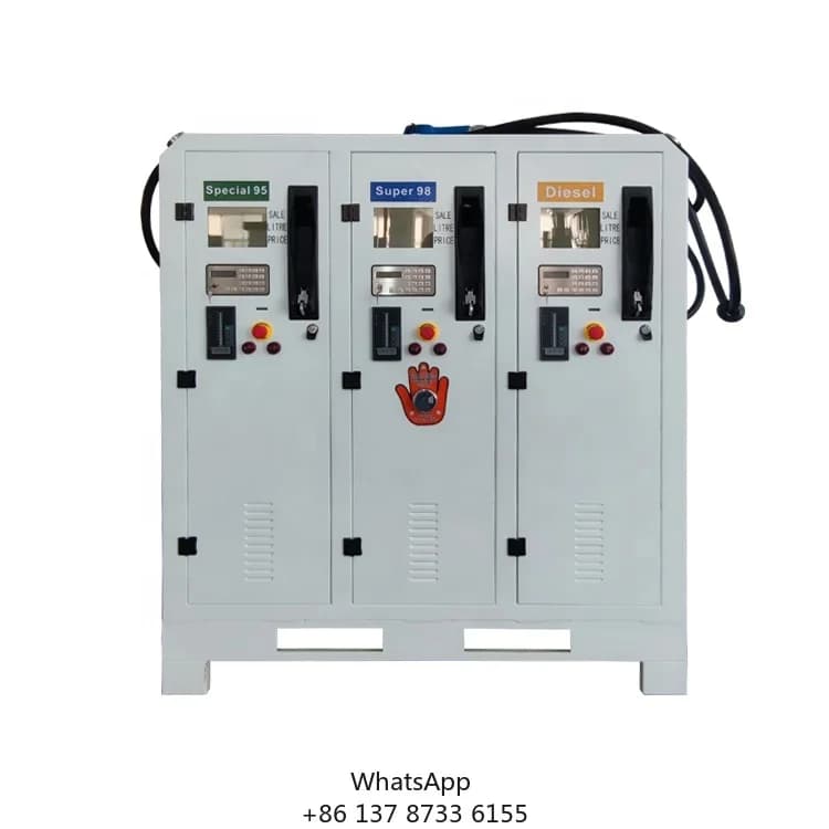 Skid Series 4000L 5000L 6000L Solar Power Supply Mobile Gas Station Mobile Gas Station 12V