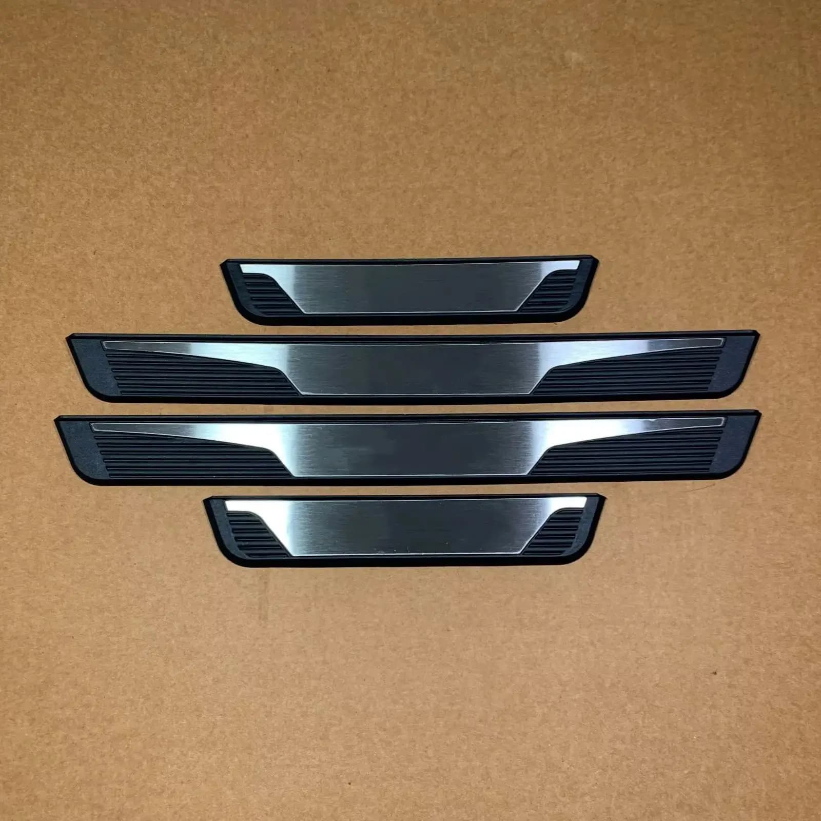 For Ford Territory 2018-2022 2023 Door Sill Scuff Plate Trim Protector Sticker ABS Stainless Stee Car Styling Auto Part Supplies