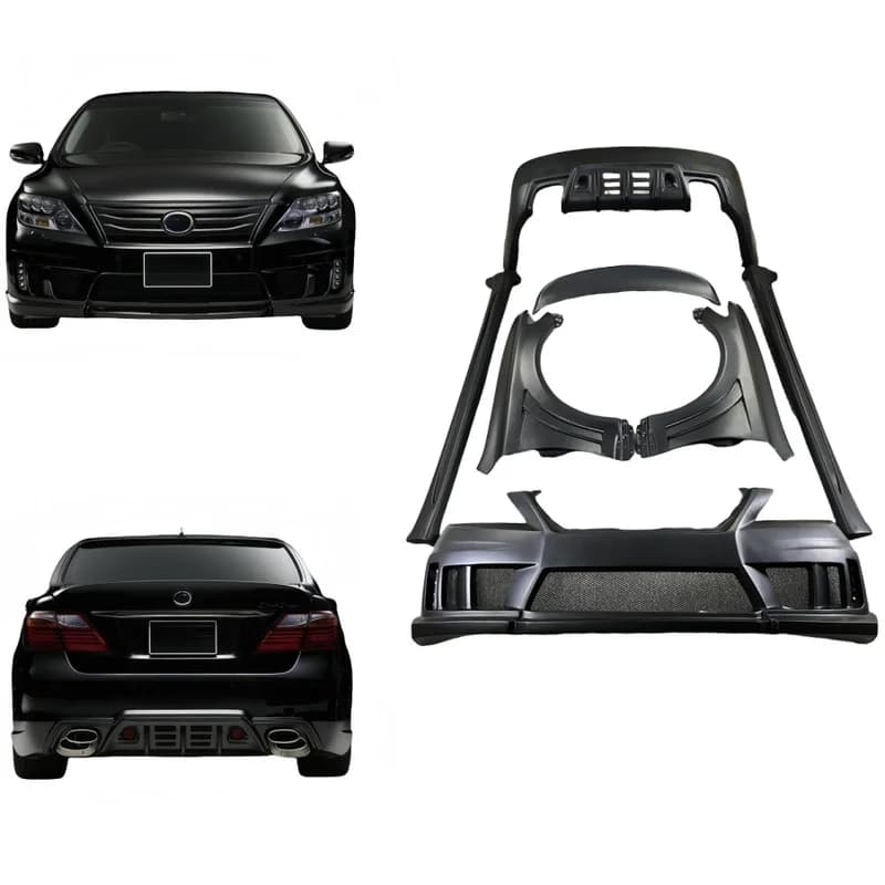High Quality WD Style Body Kit For LS600H LS460 Factory Supply Car Bumper Exterior Upgrade Styling Parts