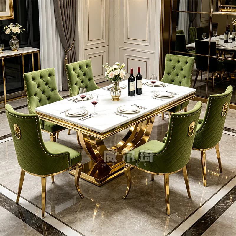 Study Mobile Dining Table High Restaurant Kitchen Modern Living Room Luxury Gaming Dining Table Designer Muebles Home Furniture