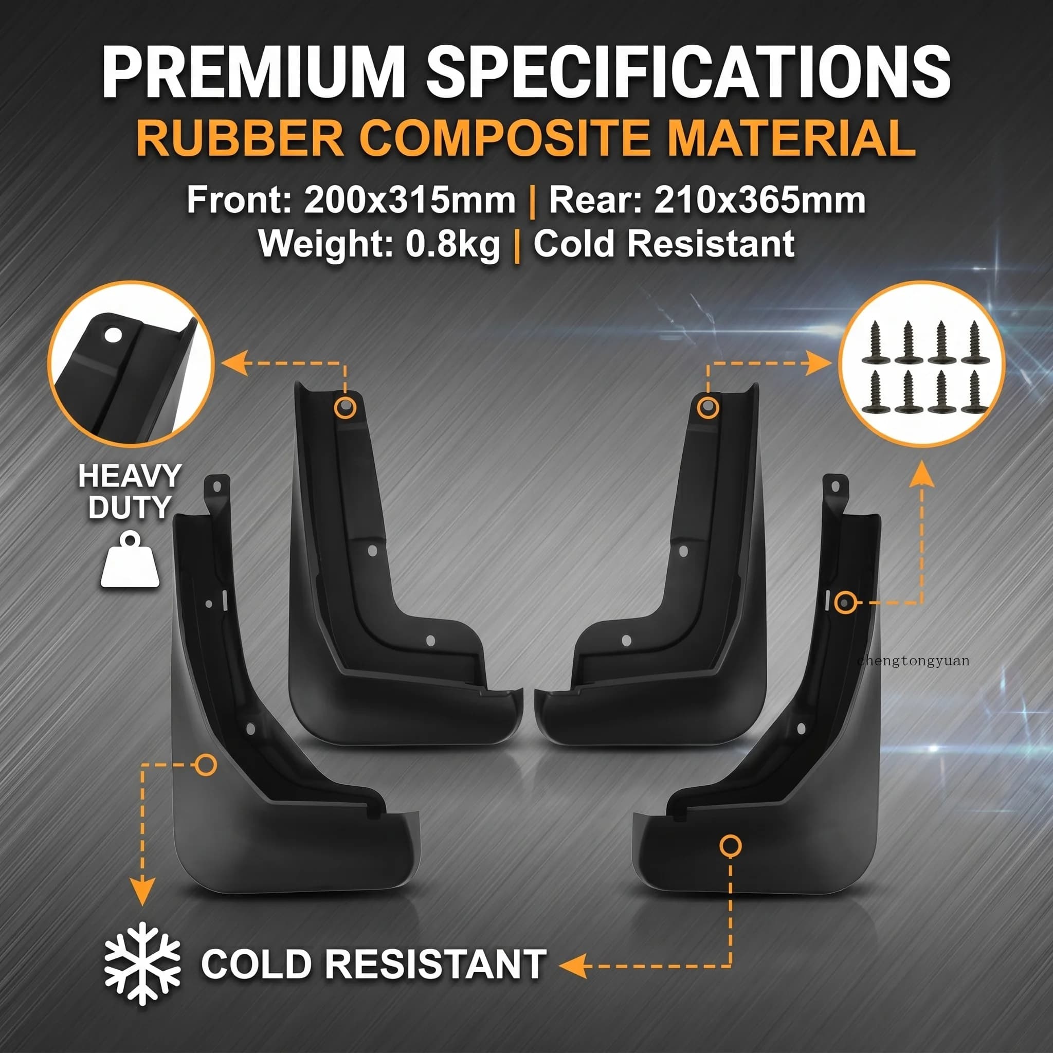 Auto Mudguards Fenders For Geely Atlas REV 2026 Black ABS Exterior Car Accessories Tire For Protection Vehicle Decor