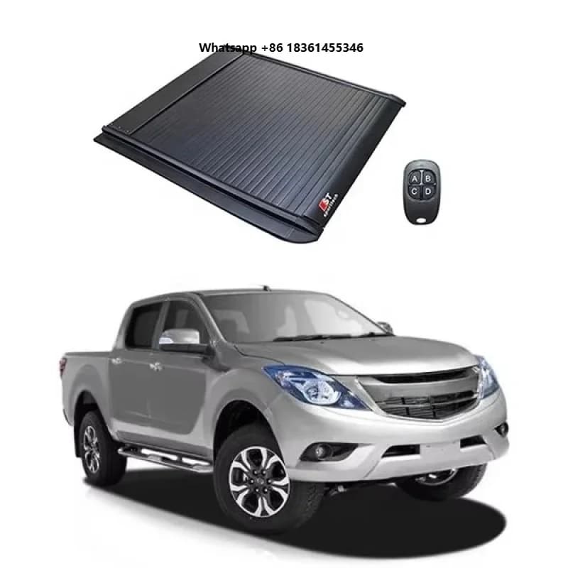 FOR 4x4 Off-road Accessories Retractable Pickup  Truck Bed Lid Tonneau Electric Cover