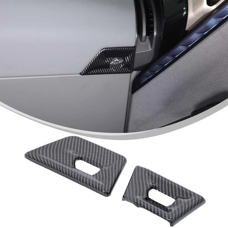 Dashboard Side Air Vent Adjust Button Frame Trim Car Side Air Vent Control Bezel Car Accessories For BMW X3 G45 2025 2026+ LHD