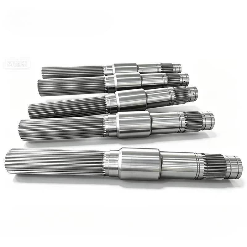 Custom High Precision Long Interal Involute Spline Shaft for Machinery Transmission OEM Non-standard Long Drive Gear Shaft