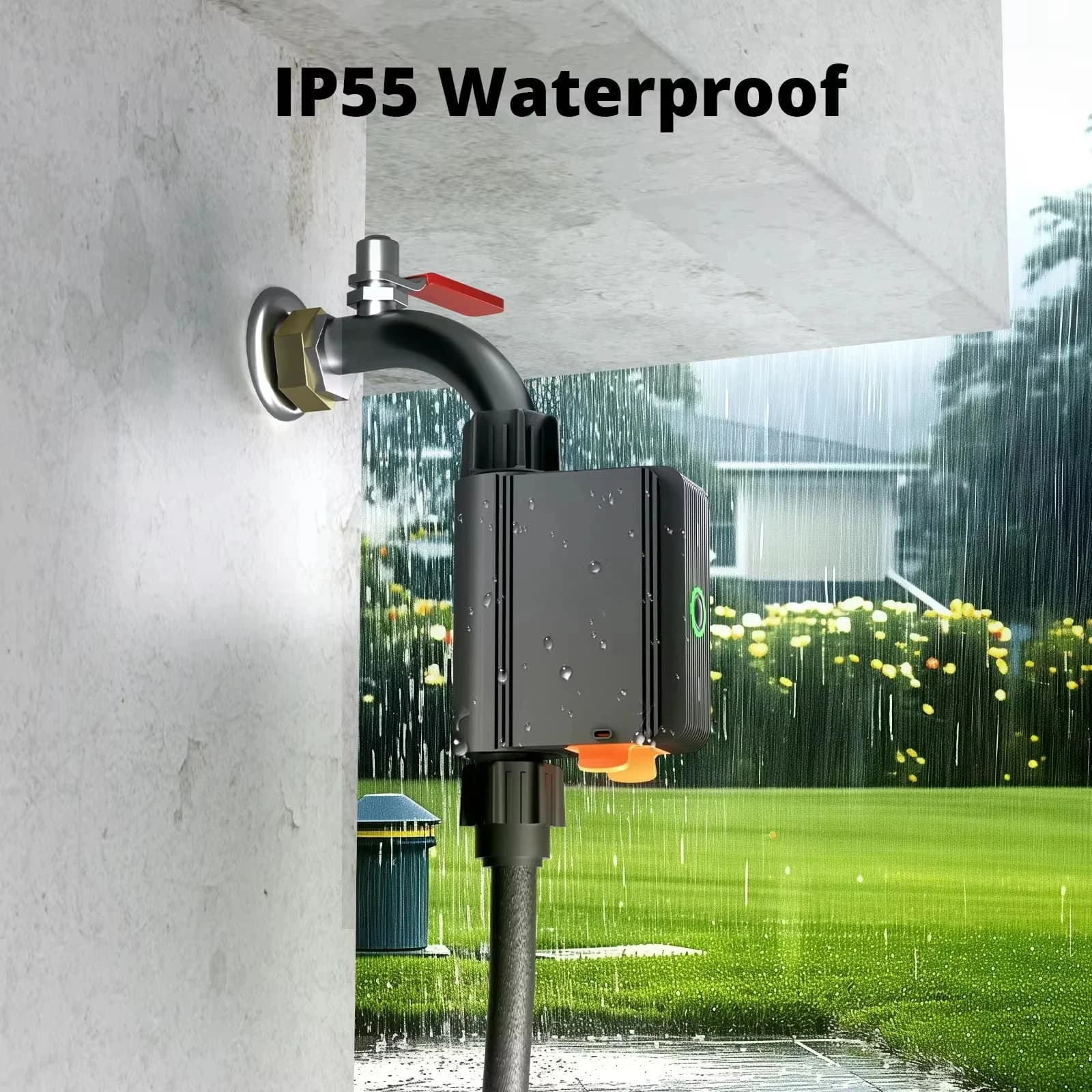 SWV Zigbee 3.0 Smart Water Valve IP55 Automatic Irrigation System Setting Timing Smart Living With EWeLink SWV-BSP SWV-NH