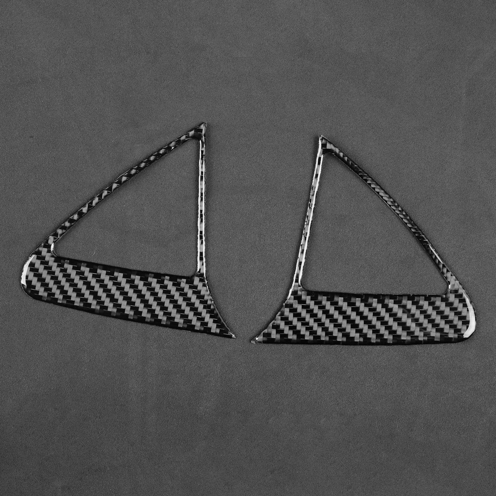 For VW Passat CC 2012-2018 & Passat B7 2012-2016 Carbon Fiber A-pillar speaker panel Car Interior Accessorie Decoration Sticker