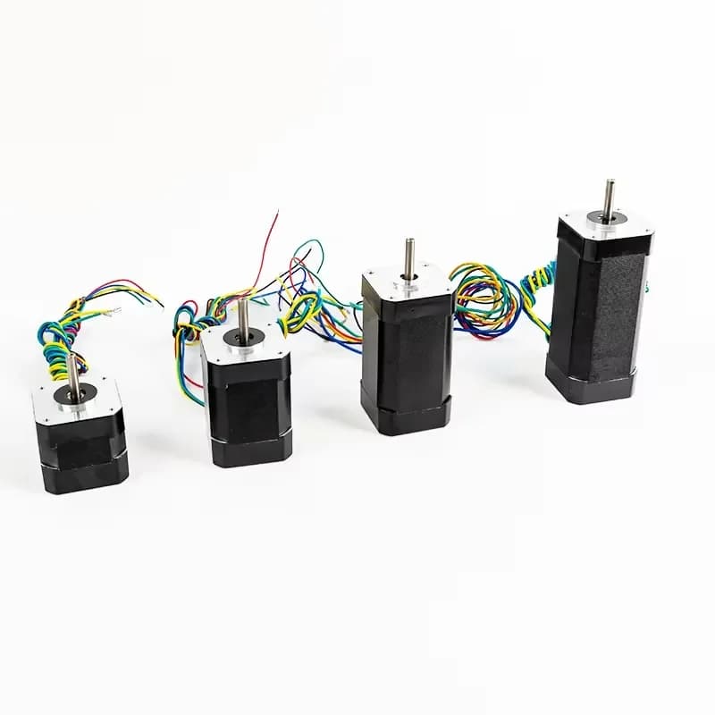 NEMA 17 Brushless DC Motor 42mm Three Phase 12V 24V 36V 48V Low Noise High Speed 4000RPM for Industrial Automation Equipment