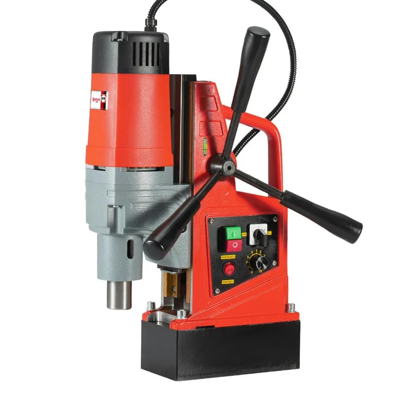 High 500 RPM Portable Electric Magnetic Drill Variable Speed 50 Mm Normal 1 Year Motor 110V/220V 1.55 KW 20 Kg Drilling Machine