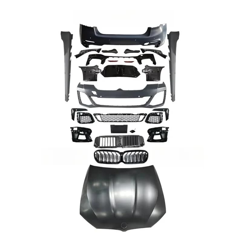 High Quality M5 Style LCI Body Kit Fit for 5 Series G30 Old to New Facelift Upgrade Auto Exterior Modified Tuning Accessories Pa