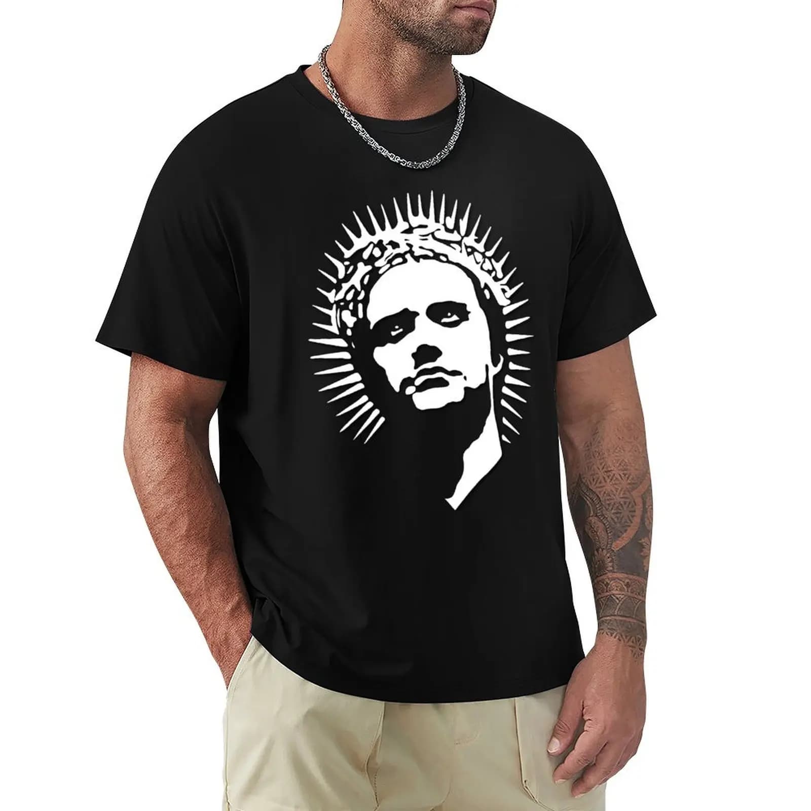 Gift Idea Faith No More Mike Patton Lord And Savior Gifts T-Shirt Soft Anti-Shrink Cotton Tee