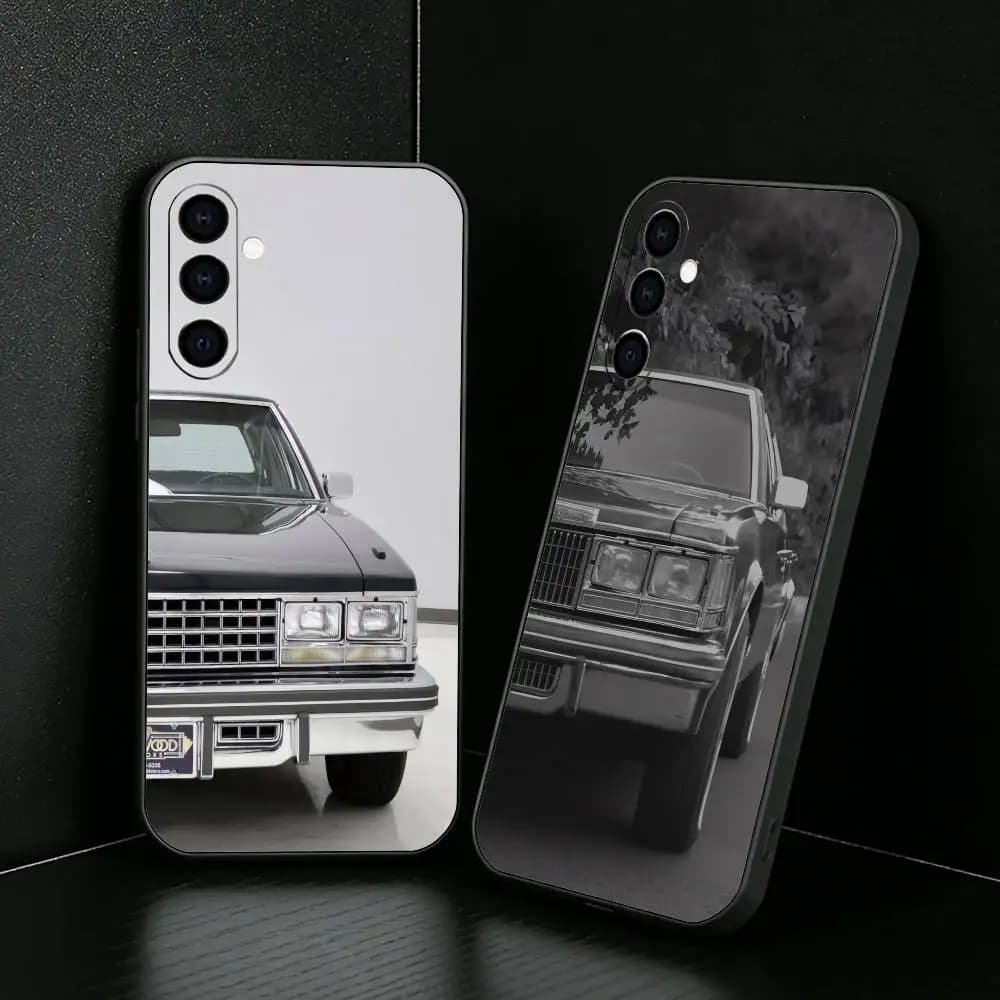 1976 Classic Vintage Cars S-SevilleES Phone Case For Samsung Galaxy A73,A72,A71,A70,A52,A51 Others Soft Black Cover