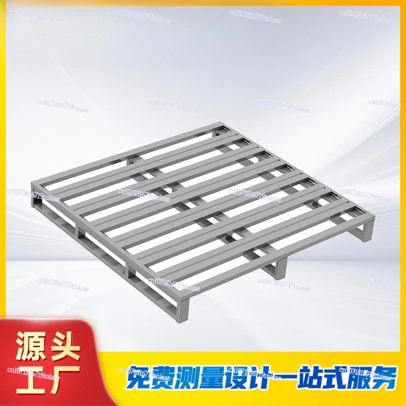 New, Steel Horse Round Corner Iron Pallet Forklift Pallet, Stainless Steel