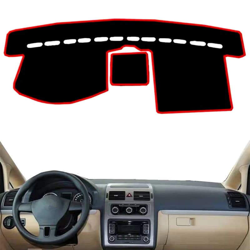 For Volkswagen VW Touran 2003-2016 Car Dashboard Cover Pad Mat Dash Board Rug Sunshade Protect Carpet Accessories 2010 2013 2014