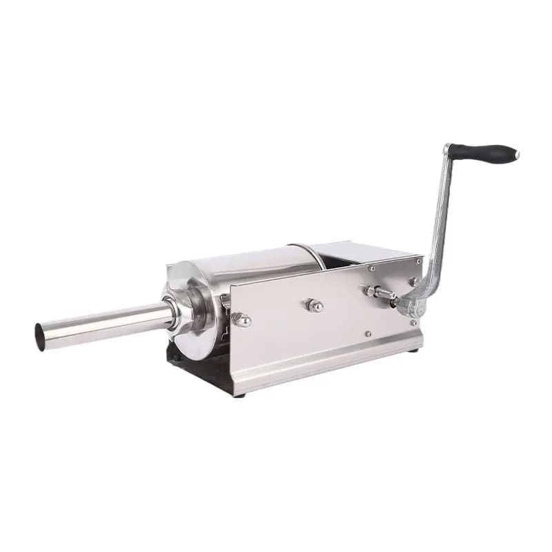 Horizontal Dual-Speed Sausage Stuffer for Home and Commercial Use Stainless Steel Sausage Maker for Homemade Sausages