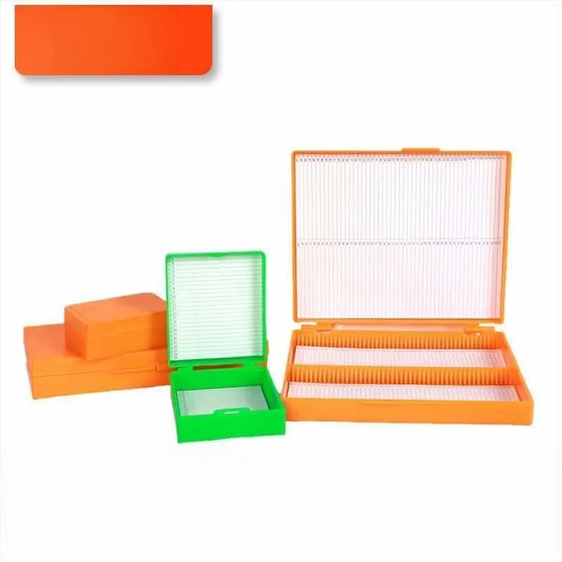 Microscope slide box 1/2/5/10/12/25/50/100 pathology slice box ABS thickened slice box