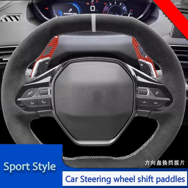 For Peugeot 508/5008/308/3008/208/2008/GT/SW steering wheel shift paddles
