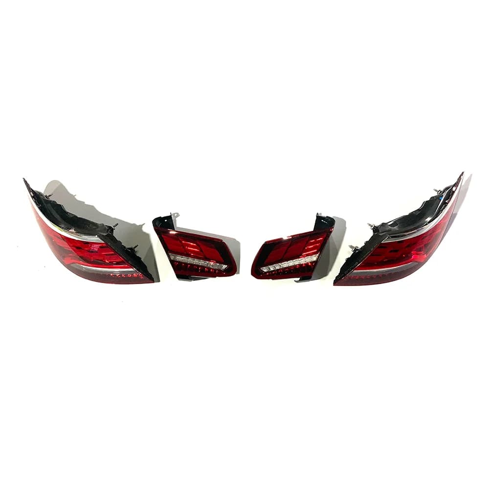 For S Class Coupe W217 C217 Upgrade Old to New Tail Lights Dragon Scale Style Rear Lamp 2014-2021 Back Light LED Car Accessories