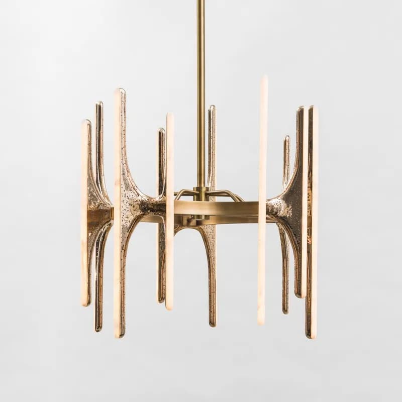 Square medieval chandelier cover B & B living room bedroom dining room lamps