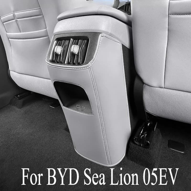 For BYD Sea Lion 05EV Rear Discharge Trend Anti-kick Pad Original Car Color Protective Pad Interior Modification Supplies