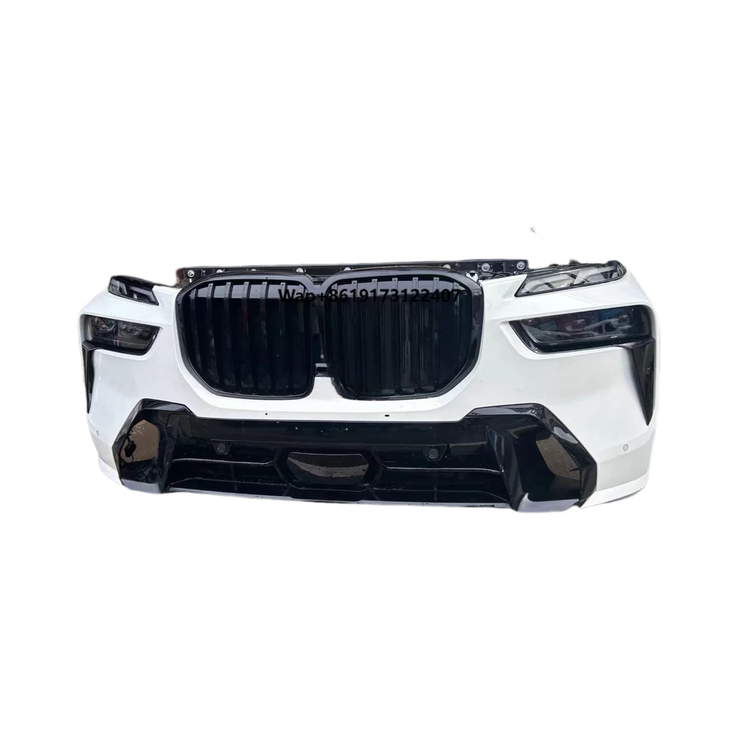 For 23-24 X7 G07 M Sport Front Bumper Grille Fog Lamp Radiator Fan Intake Hood Cooling Bracket