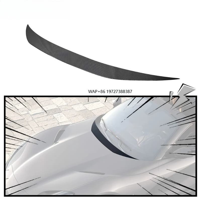 Real Carbon Fiber Hood Trim for 812 Superfast GTS 2017-2023