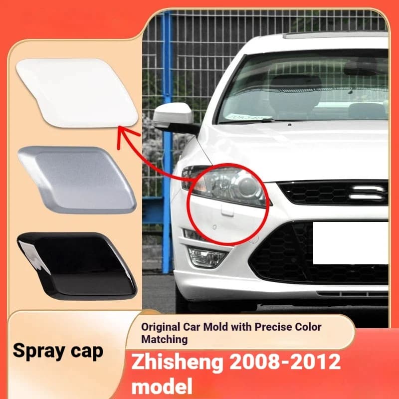 Suitable for 08-12 Ford Mondeo Victory headlight water spray cover front bumper washer cover water nozzle cover