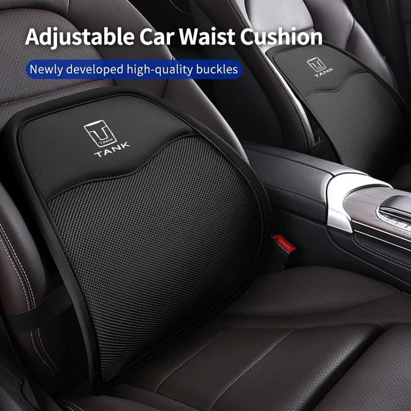 New Car Seat Breathable Lumbar Support Waist Cushion Interior For Great Wall GWM Tank 300 City 300 Border 400 500 PHEV