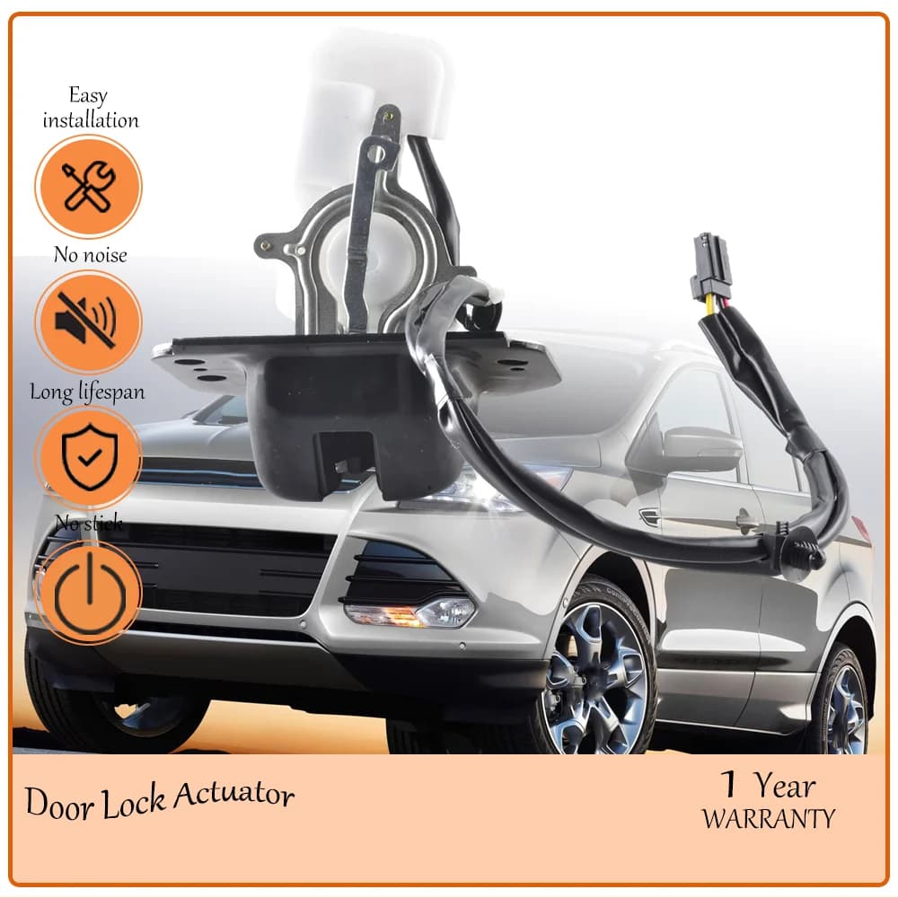 Rugged Tailgate Latch Assembly for Ford Escape 2013-2016, Anti-Vibration Structure oem 1843009 CV44-7843102-AB CV447843102AB
