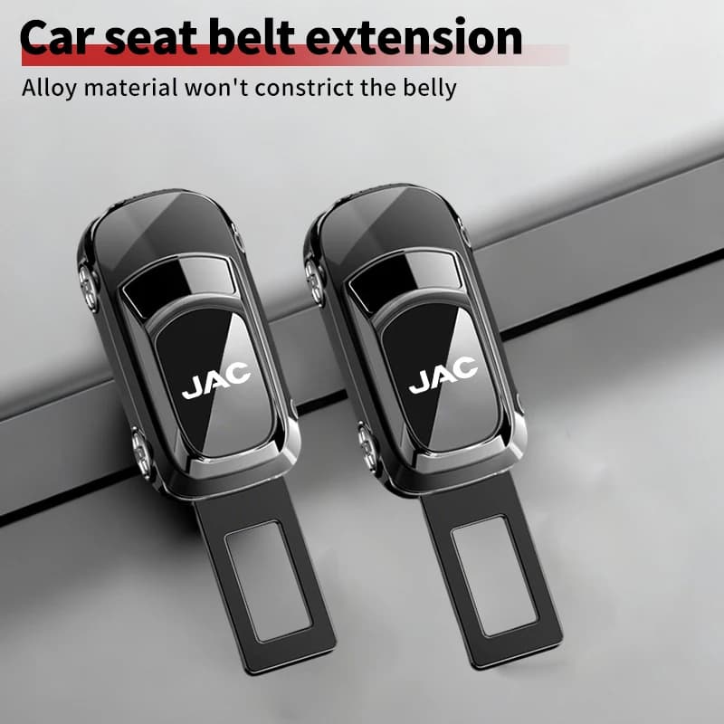 Metal Car Seatbelt Buckle Extender Safety Belt Lock Buckle Clip Interior For JAC Refine J3 J4 J7 JS3 JS4 KR1 S2 S3 S4 S5 S7 Vapo
