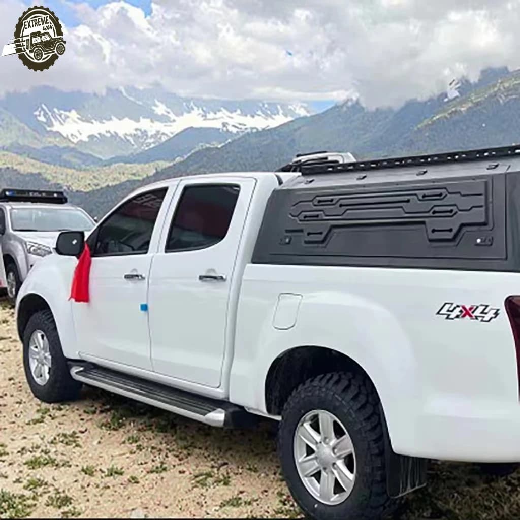 High Quality Waterproof Isuzu/Jiangxi Isuzu DMA/DMA Off-Road Pickup Truck Canopy Foldable Aluminum Alloy Hardtop Cargo Tonneau