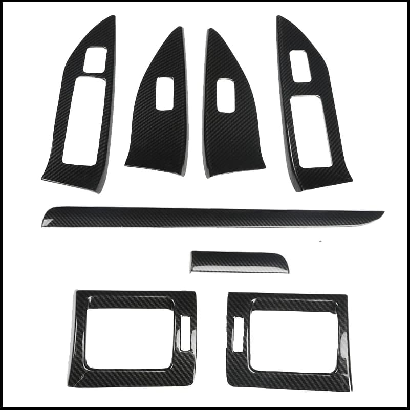 For Subaru Forester 2013~2015 LHD Window Lift Switch Control Cover Trim Instrument Air Outlet Decoration Car Styling Accessories