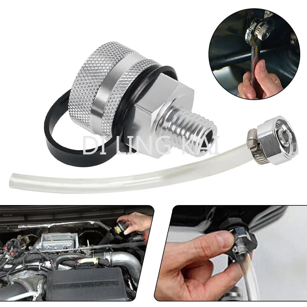 Auto Modified Quick Rotating Oil Drain Valve M12M14M16M20 Aluminum Alloy Oil Drain Valve Multiple Specifications