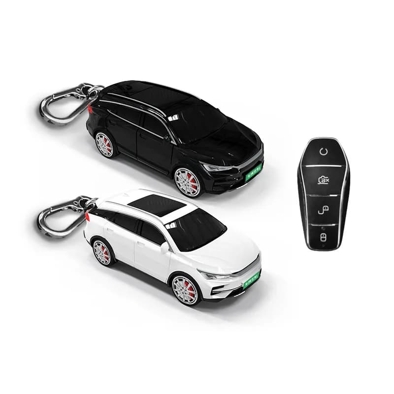 For BYD Tang car key set, car model key protection shell with light
