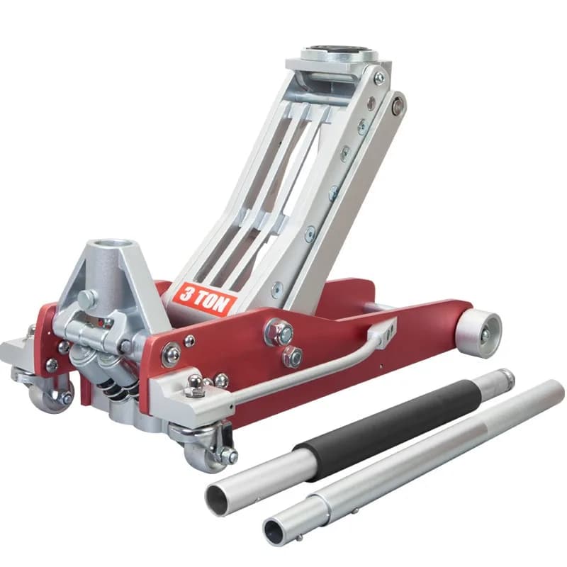 Aluminum alloy horizontal hydraulic jack for pxy auto repair shop 3 tons SUV jack for car tire changing tool