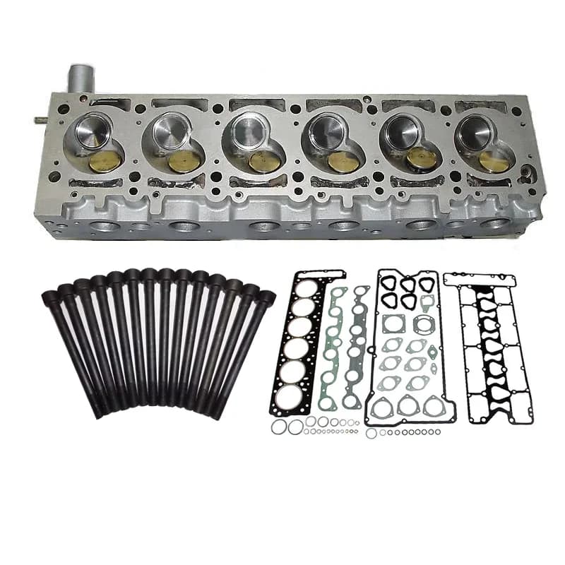 Linkteco Engine Cylinder Head&Bolt&Head Gasket Kit for Mercedes-Benz 2.6L M103 W124 S-CLASS R1030161001 1100106721 1100100280