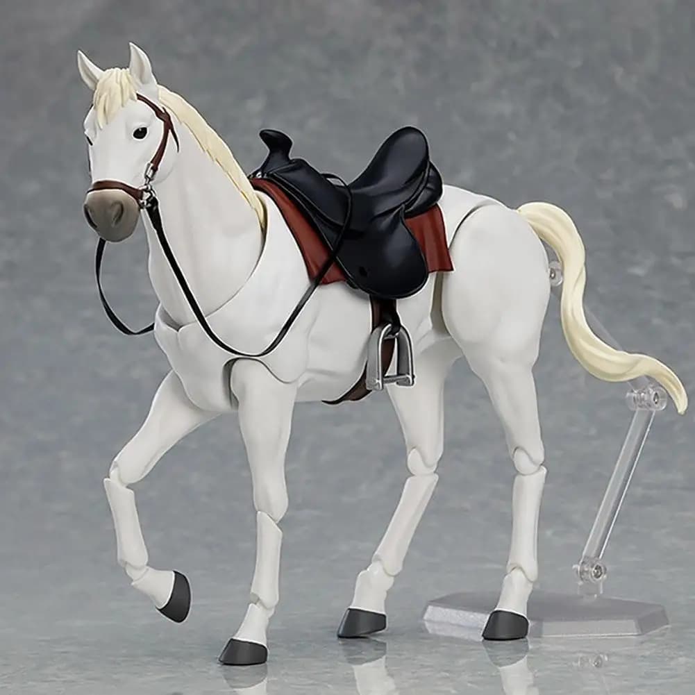 Horse Toy with Movable Joints Pvc Horse Figure with Movable Joints Simulation Miniature Horse Model Collectible Toy Decoration