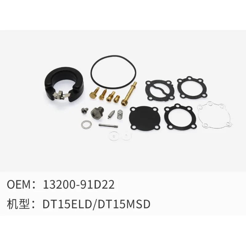 Carburetor Repair Kit 13200-91D22 FitFor Suzuki 2 stroke 9.9HP 15HP Outboard