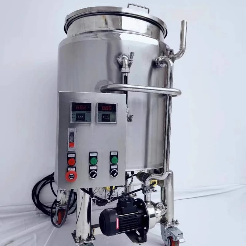 2024 Manufacturer Price 50L Cosmetics Lipstick Manufacturing Machine Lipstick Lipstick Heating Filling Machine