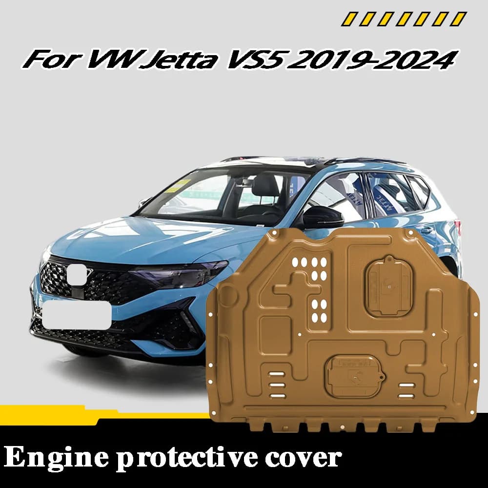 Under Engine Guard Splash Shield Mud Fender Cover Plate Fender Mudguard Protector For VW Jetta VS5 2019-2024 1.4T