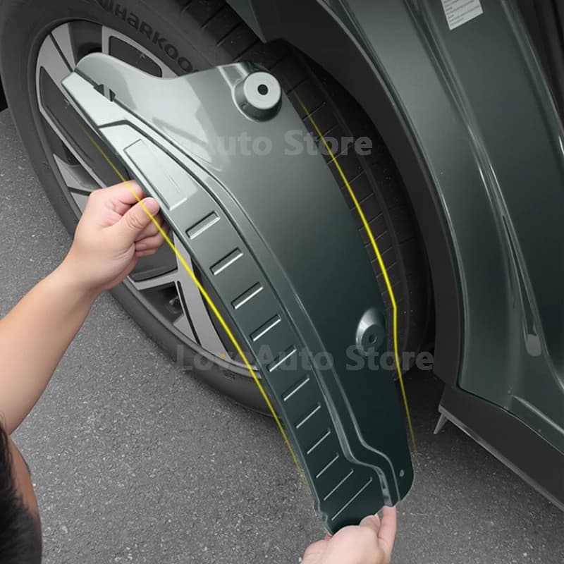 For Byd Tang L ATTO 8 Sealion 8 2025 2026 Car ABS Fender Mudguard Refit Rear Tire Fender Wheel Lining Accessories Cover