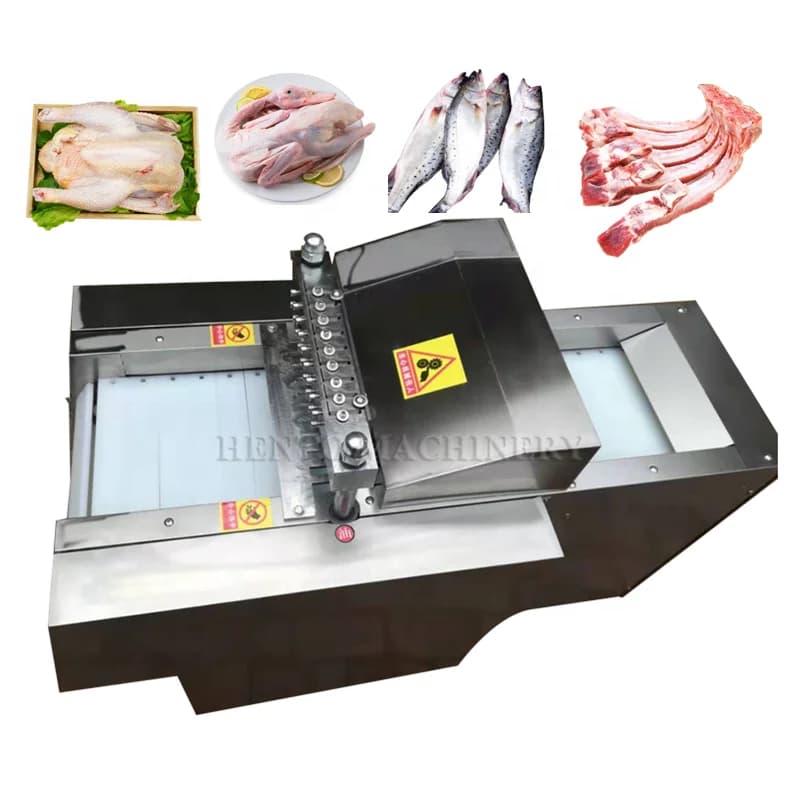 Advanced Structure Fish Cutting Machine Price / Chicken Cutting Machine Price / Frozen Pork Meat Dicing Machine