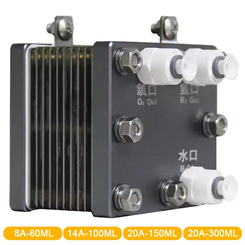 PEM Electrolytic Cell 20A/8A Electrolytic Water Hydrogen Production Hydrogen Absorption Machine Hydrogen Rich Water Machine SPE