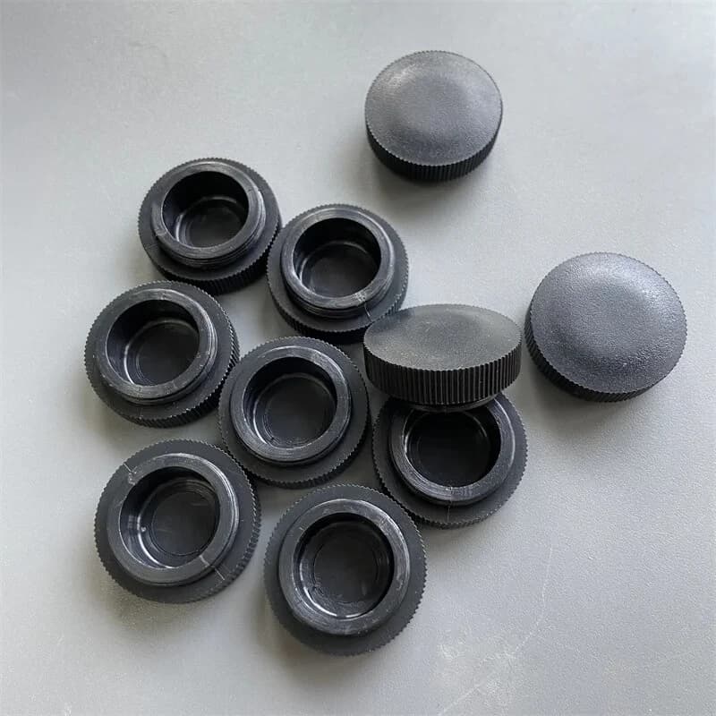 10PCS Microscope Objective Lens Converter Dust lid 20.23mm Thread Cover Stand Microscope Objective Lens Cover Loupe
