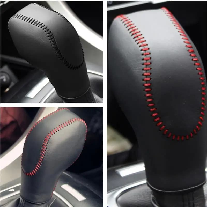 For Dongfeng Fengshen AX7 2015-2017 Genuine Leather Gear Shift Knob Cover Gear Gaiter Shift Boot