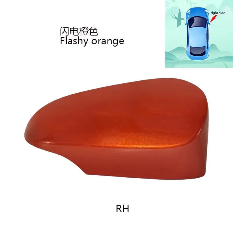 For Toyota Yaris HYBRID 2012~2020 Rearview Mirror Cover Reverse Mirror Shell Mirror Case Housing Original Car Accessories