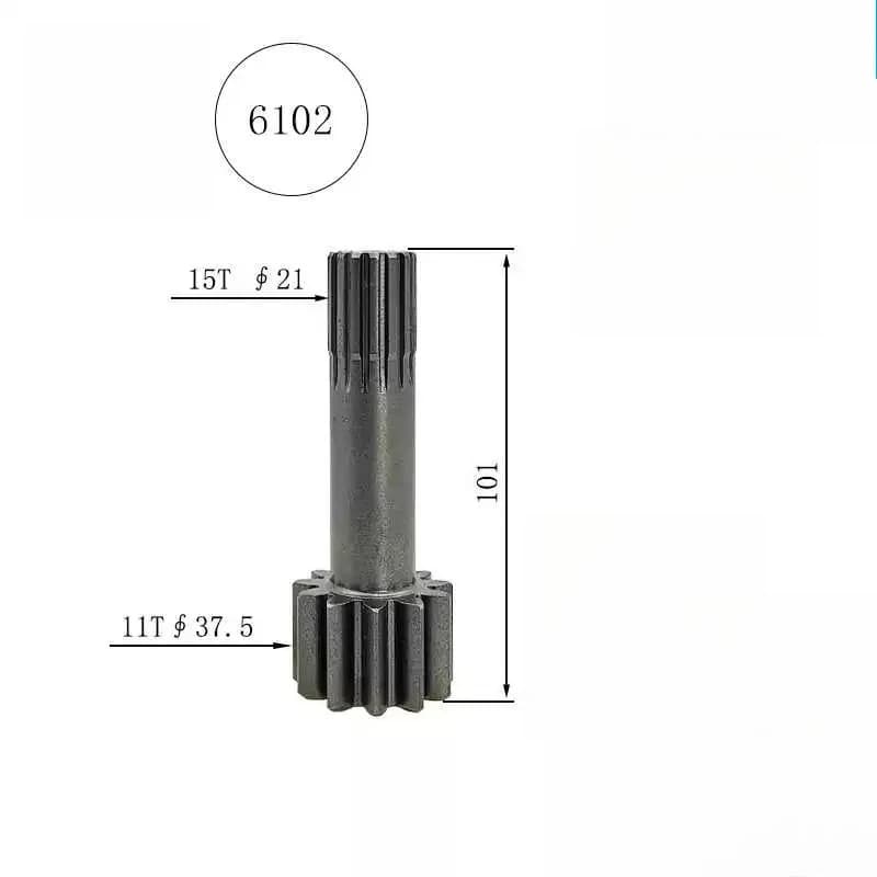 For Yuchai YC85-8 for Sany SY95C Excavator Walking Sun Gear Shaft Motor Skeleton Oil Seal Part for Heavy Equipment