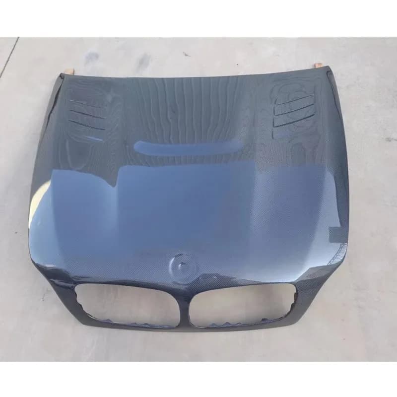 Bonnet Carbon Fiber V Hood for X5 X6 E70 E71 2006-2014 Upgrade M Style Car Engine Cover Auto Body Parts