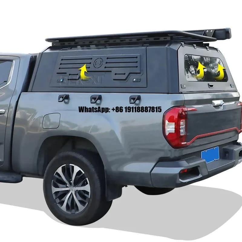 Benext Steel Pickup Truck Hilux Vigo Canopy Hardtop Ram 1500 Canopy for mitsubishi Triton L200 Hardtop Canopy Tacoma