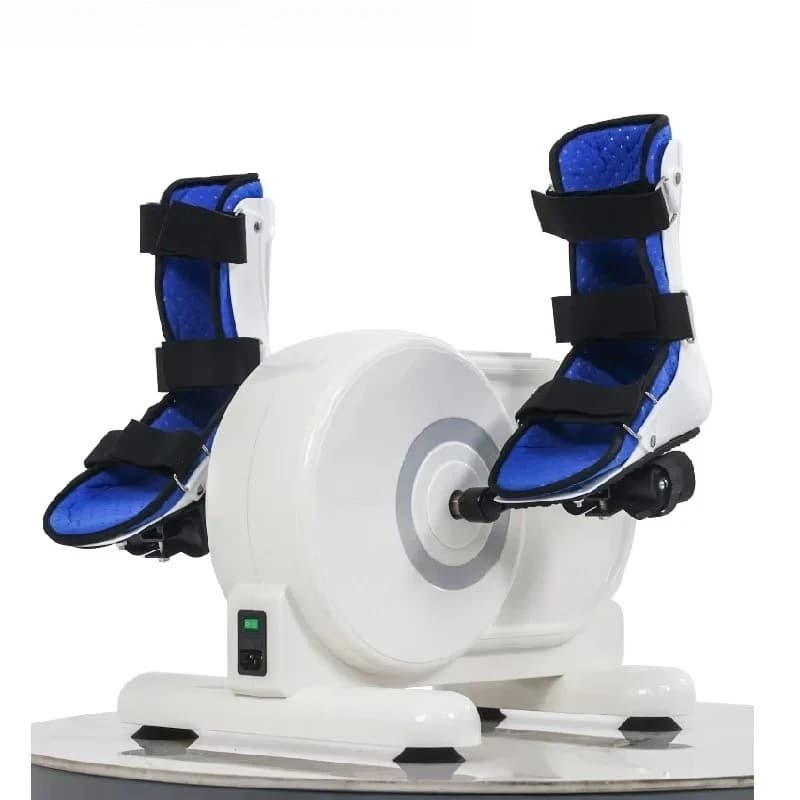Electric Arm and Leg Rehabilitation Mini Pedal Exerciser Foot Rehabilitation Exercise Bike for Disabled Paraplegic